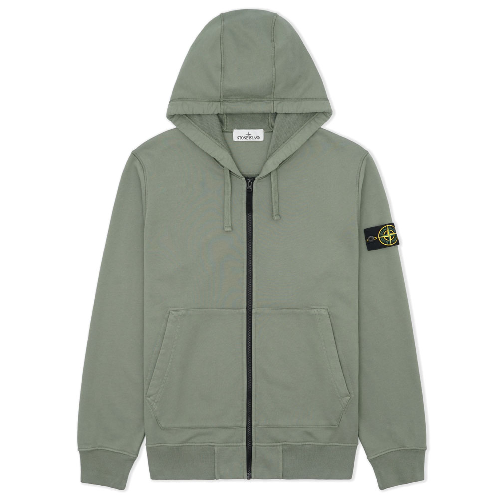 AnotherShop - Толстовка STONE ISLAND — Organic Cotton Fleece Zip