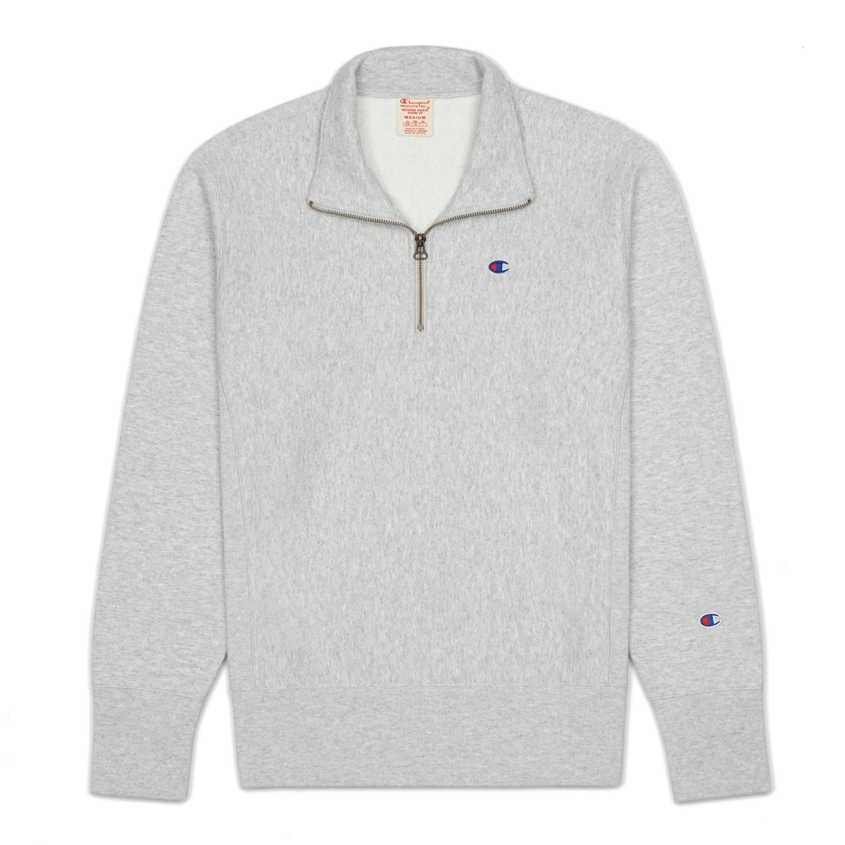 Embroidered Logo Half-Zip