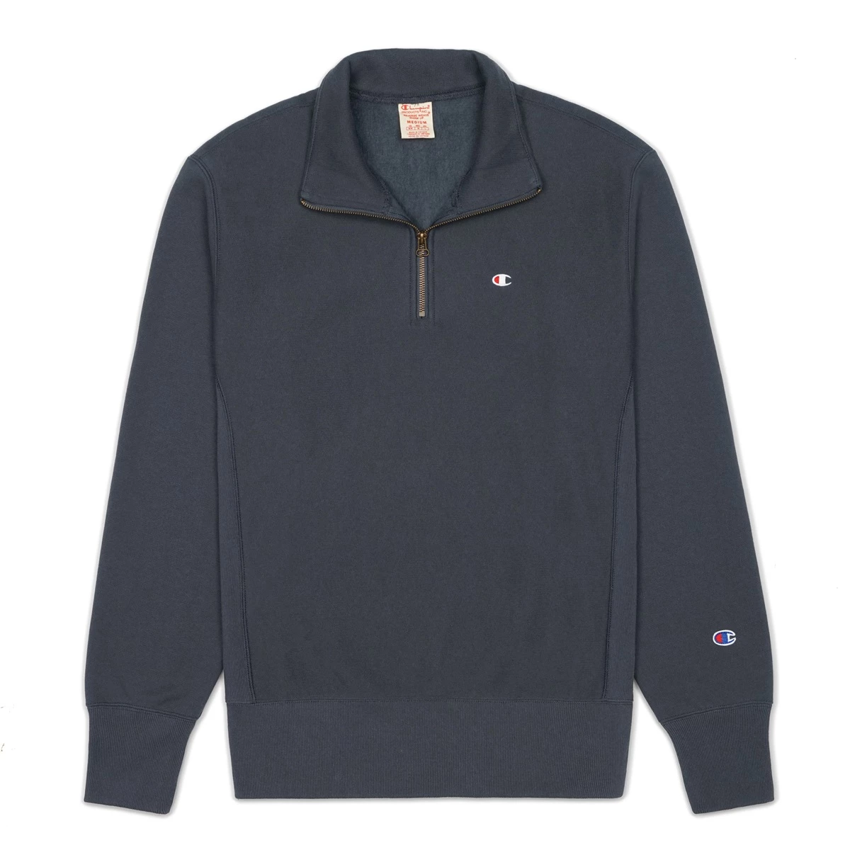 Embroidered Logo Half-Zip