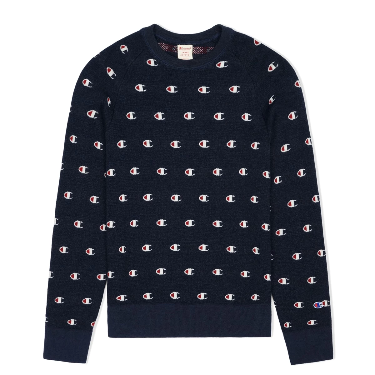 All Over C Logo Crew Neck