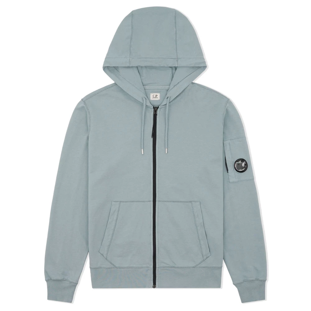 Light Fleece Zip Hooded Lens