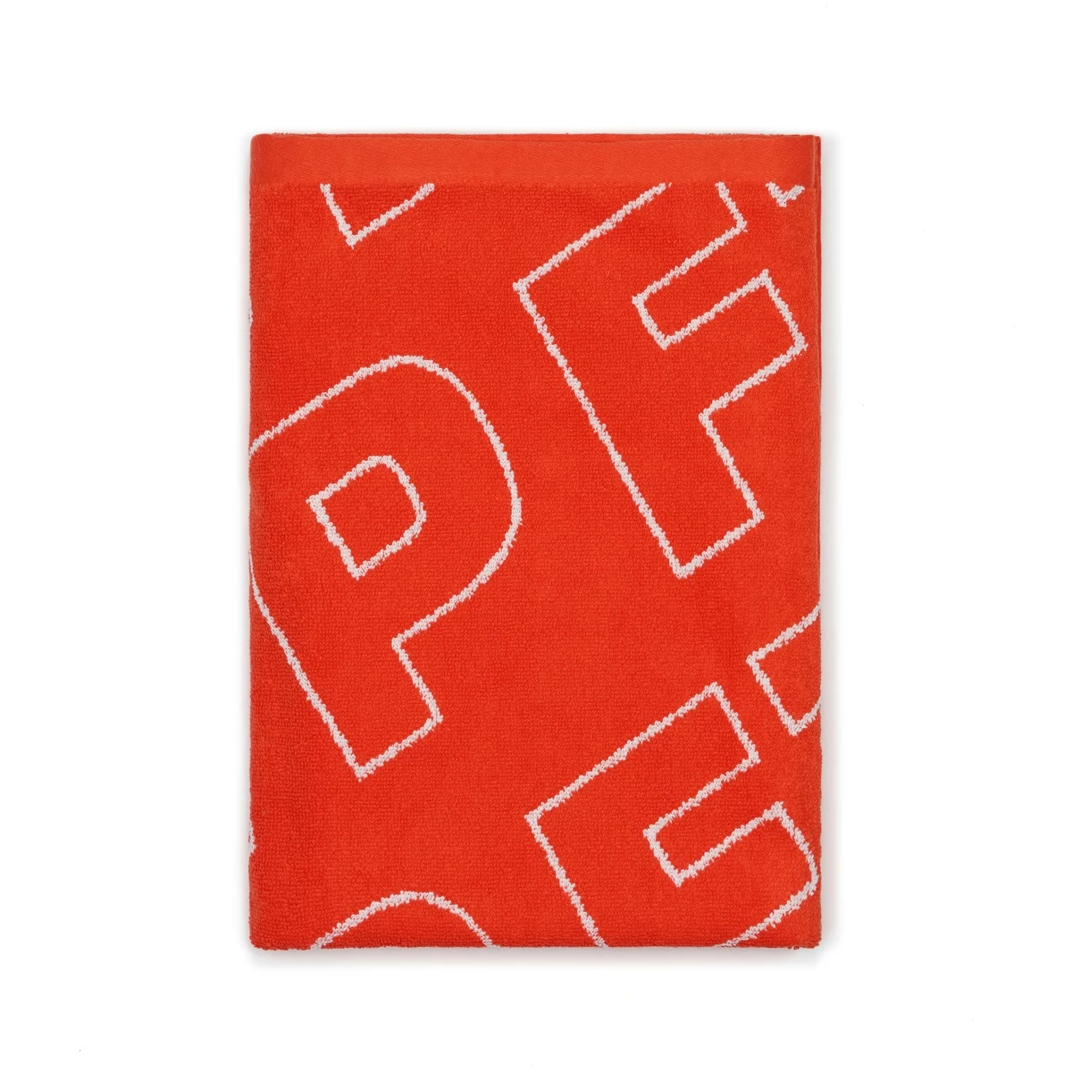 All Over Outline Logo Towel