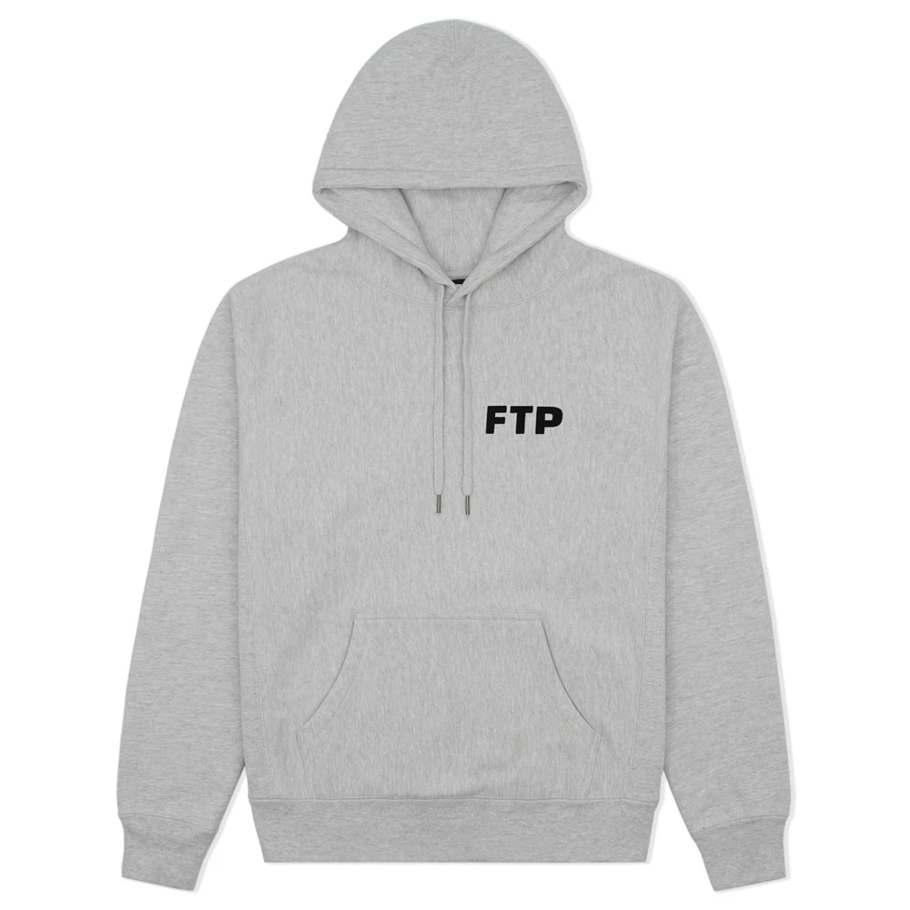 Flocked Logo Pullover