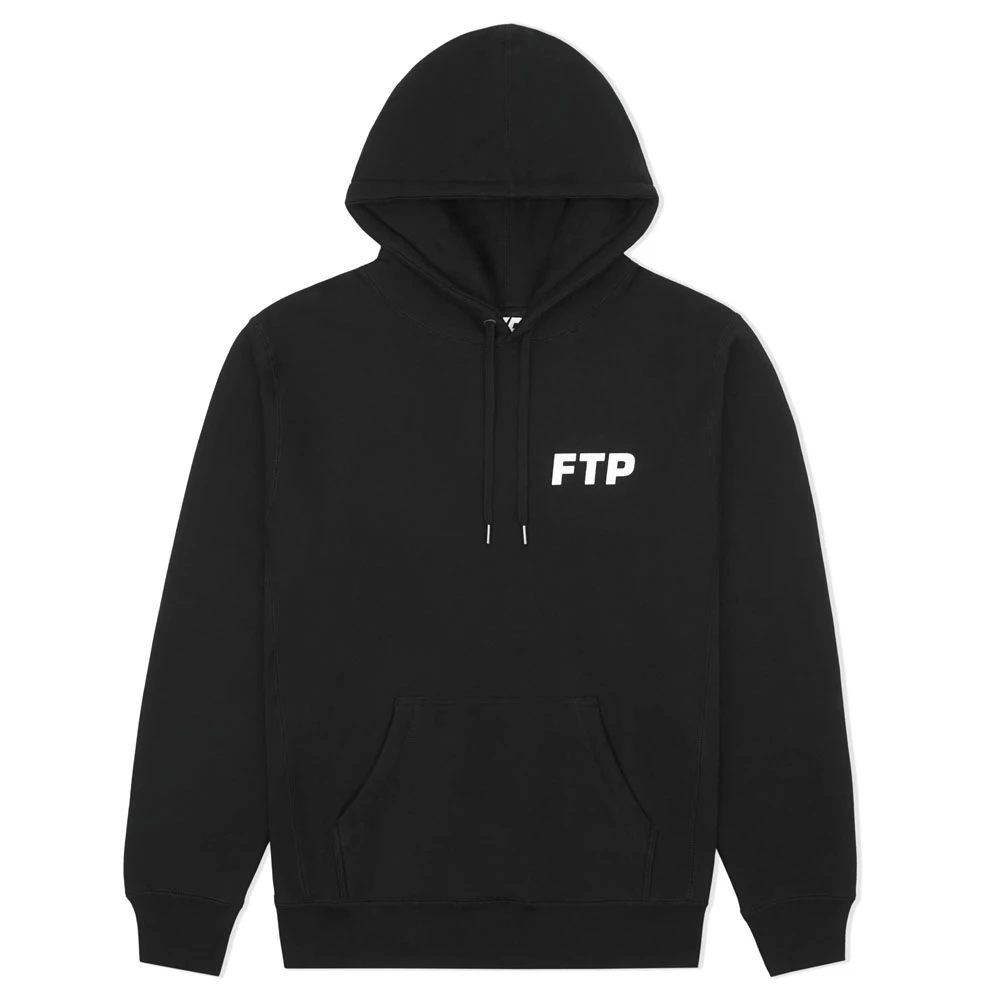 Flocked Logo Pullover
