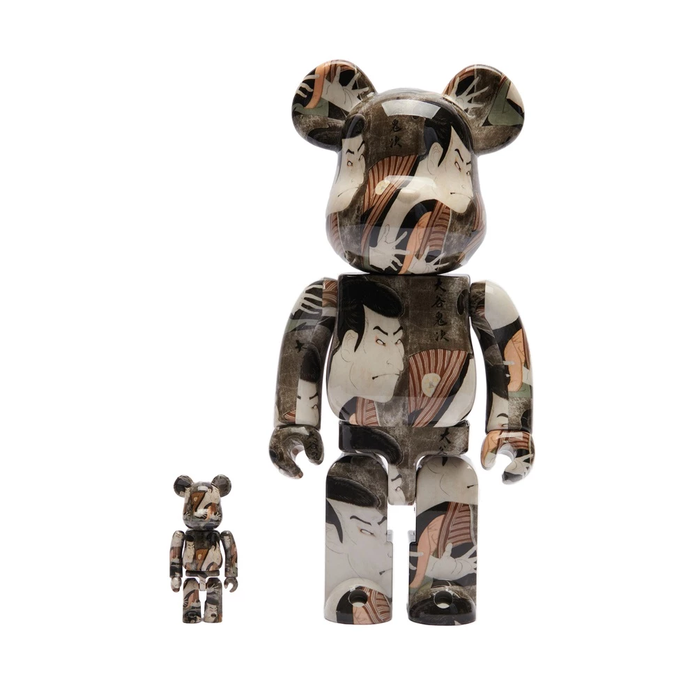 BE@RBRICK Toshusai Sharaku Actor Actor Otani Oniji III 100% + 400%