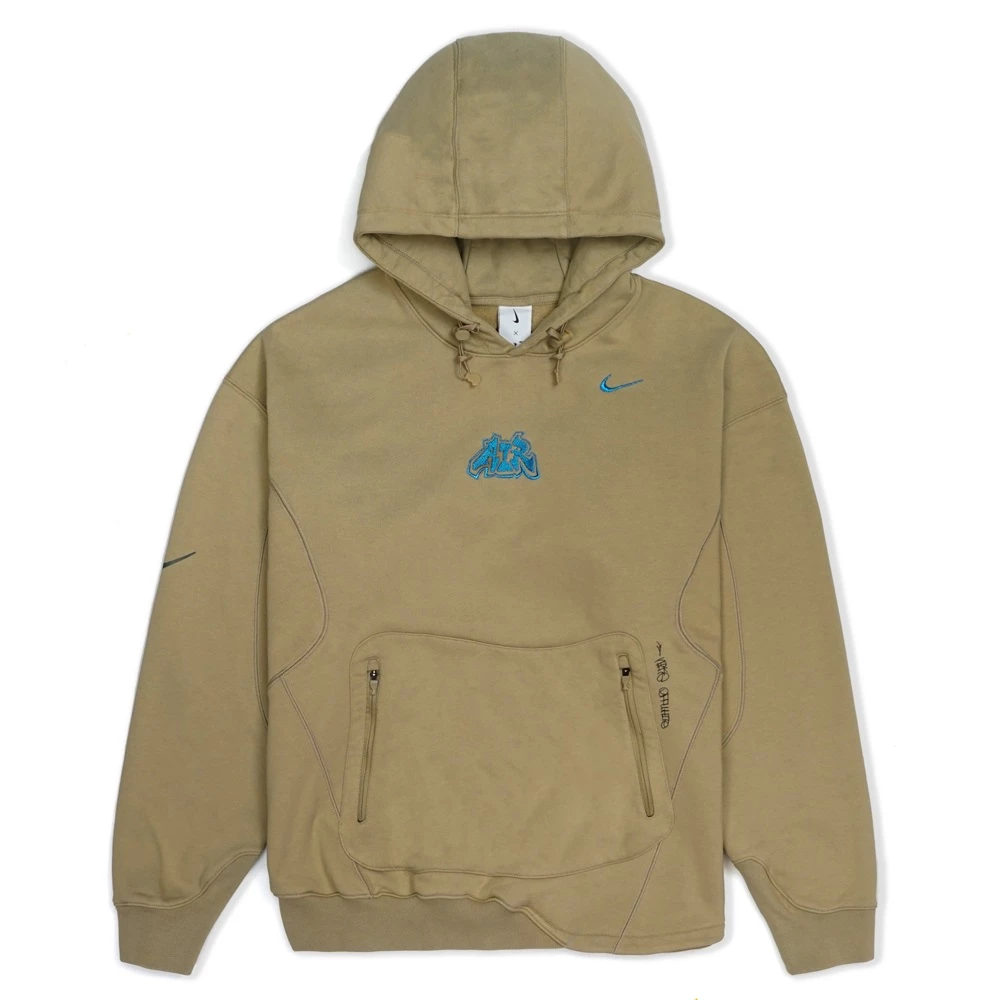 x Off-White Graffiti Print Hoodie