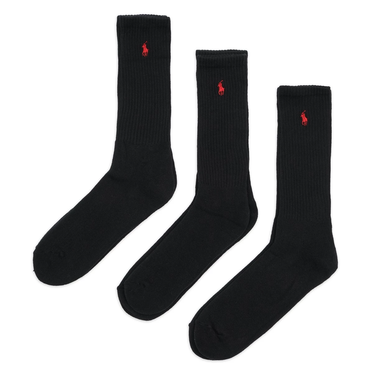 Cotton-Blend Crew Sock 3-Pack