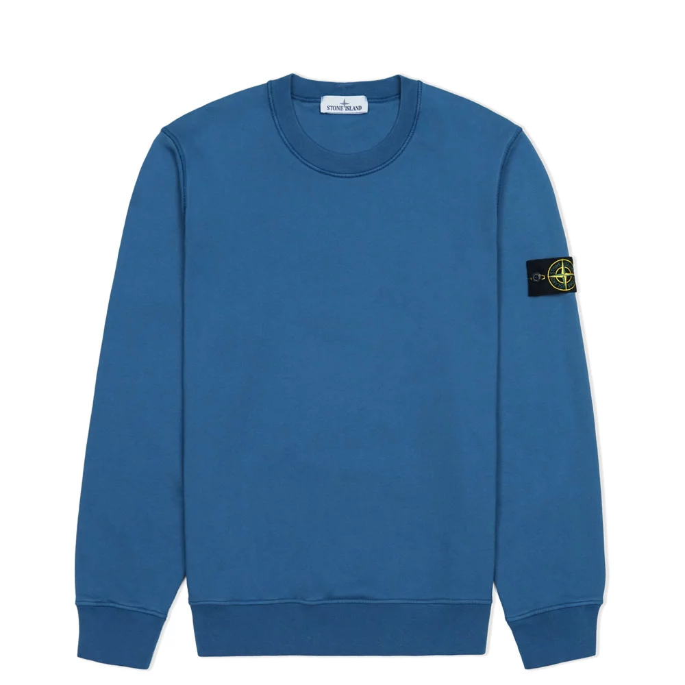 Brushed Organic Cotton Fleece Crew Neck