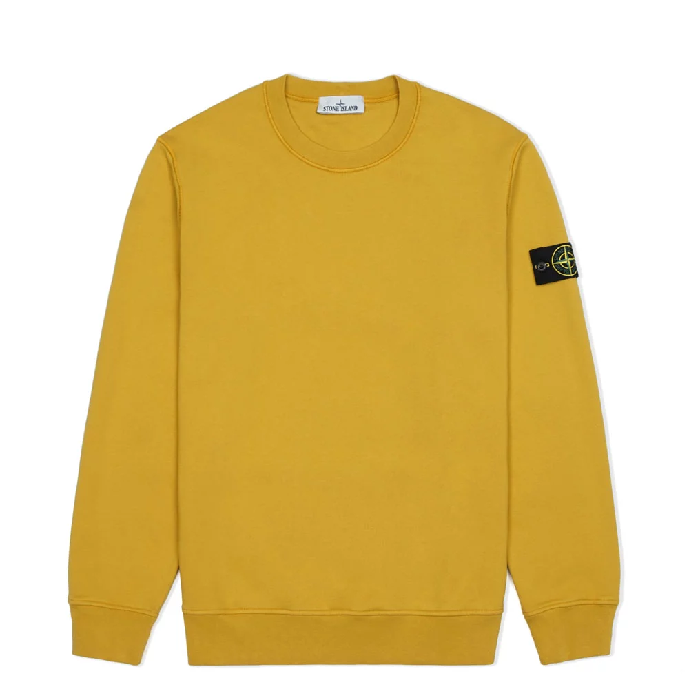 Brushed Organic Cotton Fleece Crew Neck