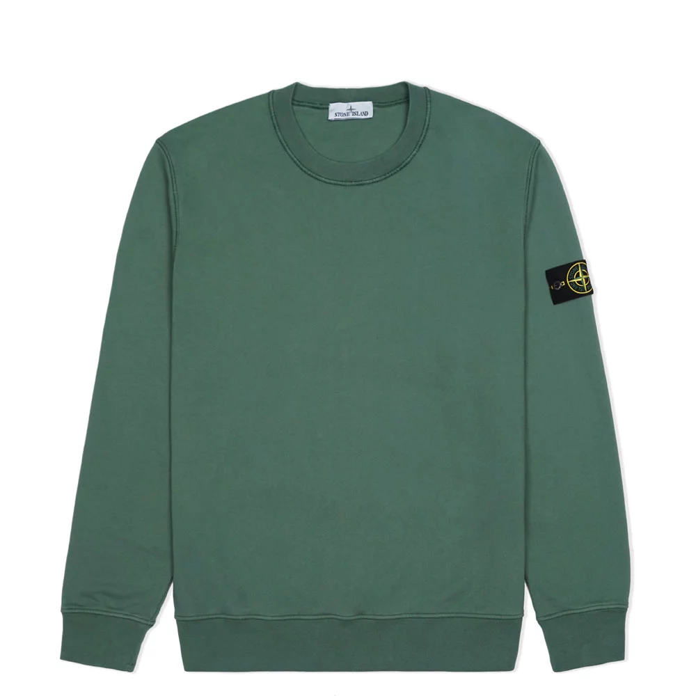 Brushed Organic Cotton Fleece Crew Neck