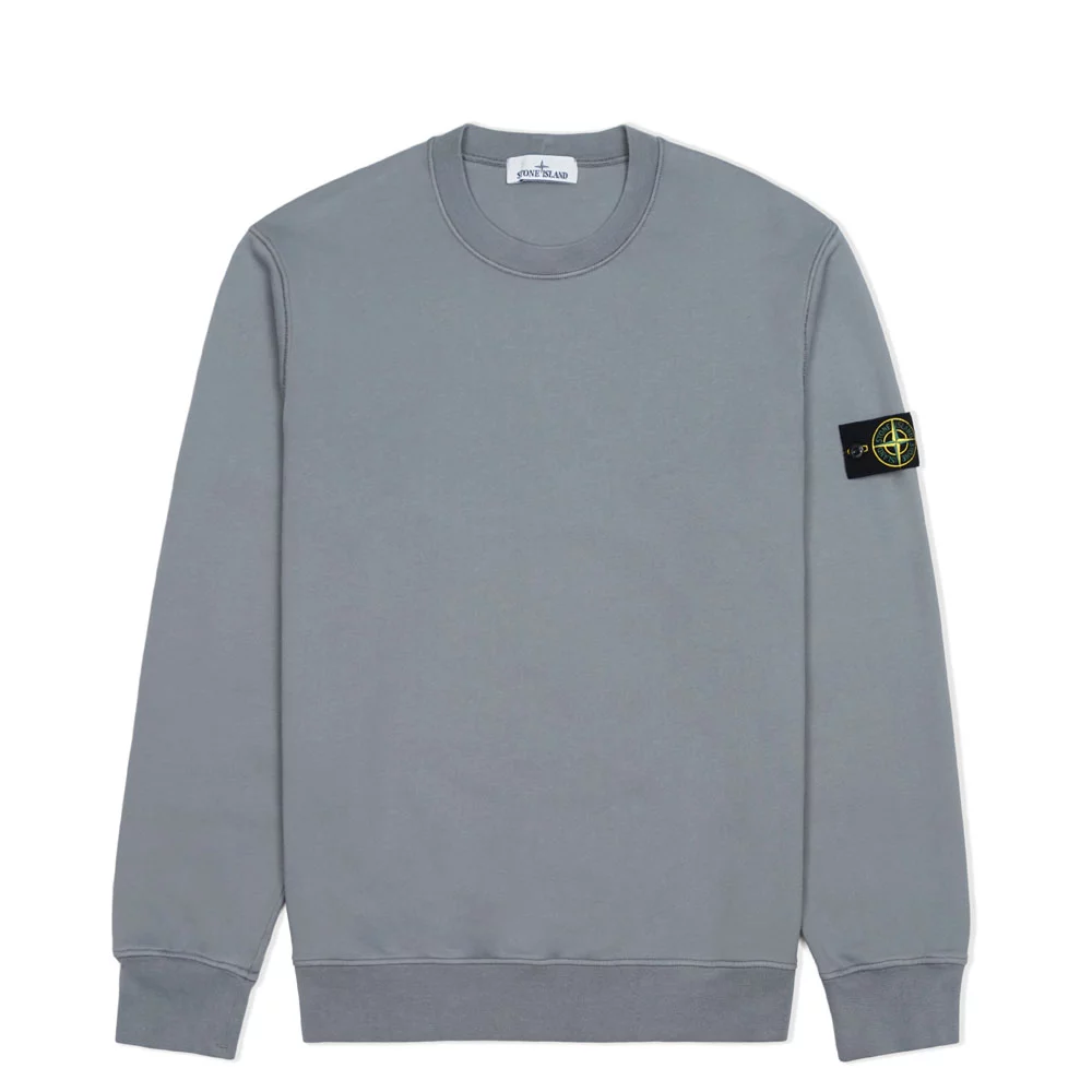 Brushed Organic Cotton Fleece Crew Neck