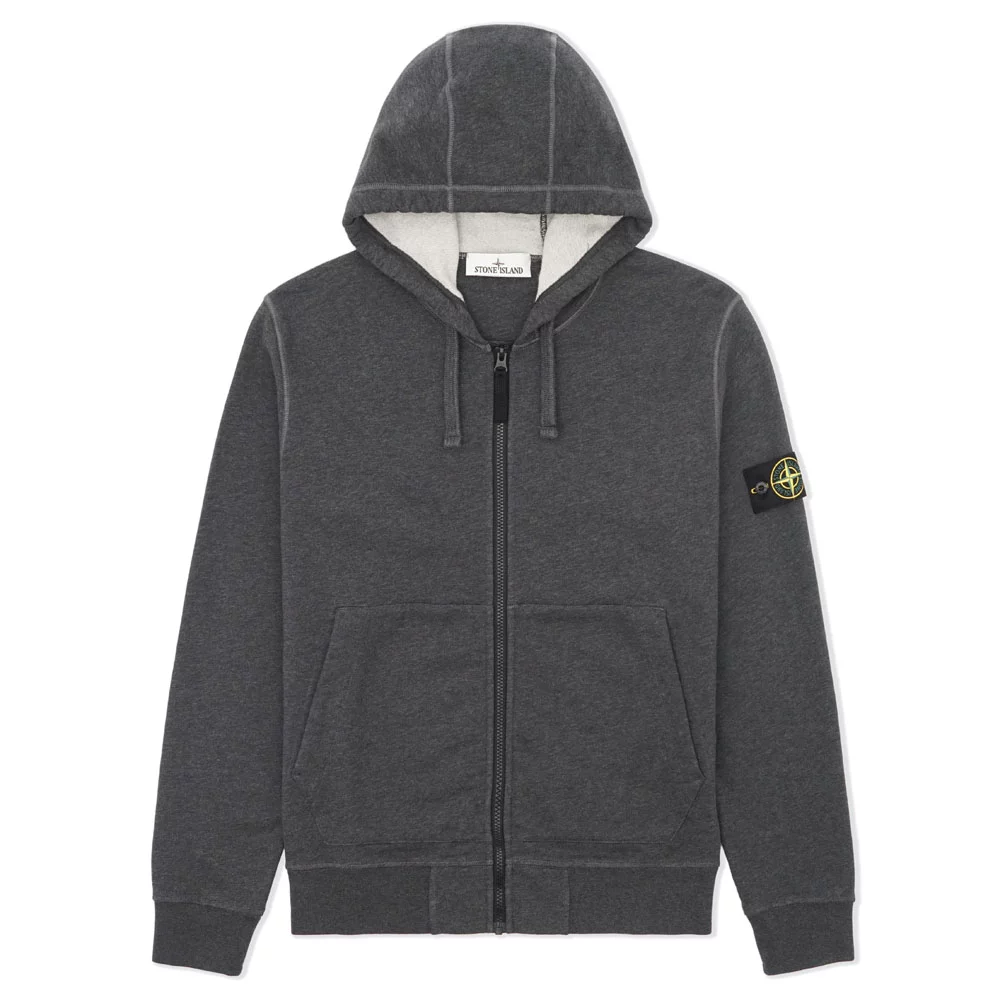 Organic Cotton Fleece Zip Hoodie