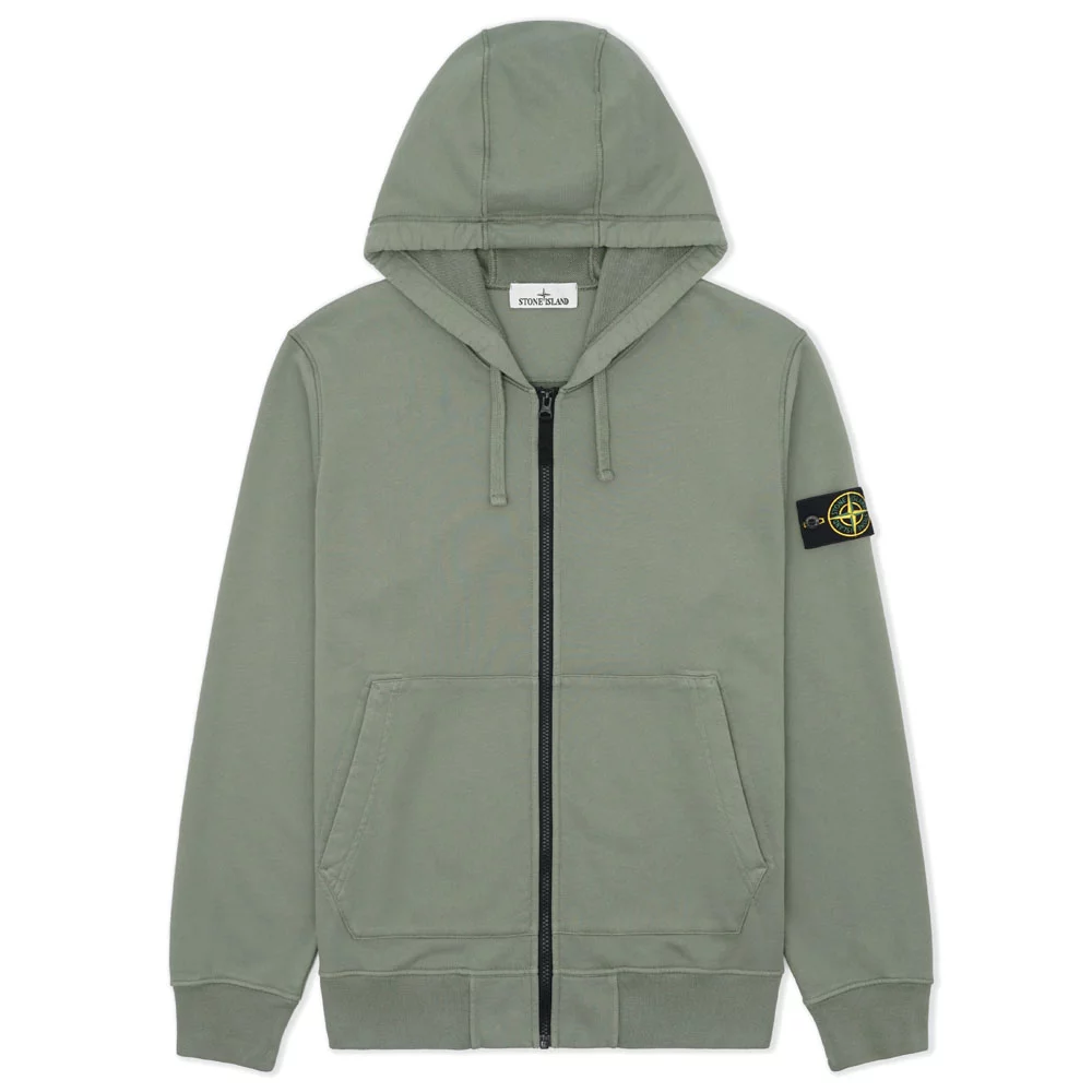 Organic Cotton Fleece Zip Hoodie