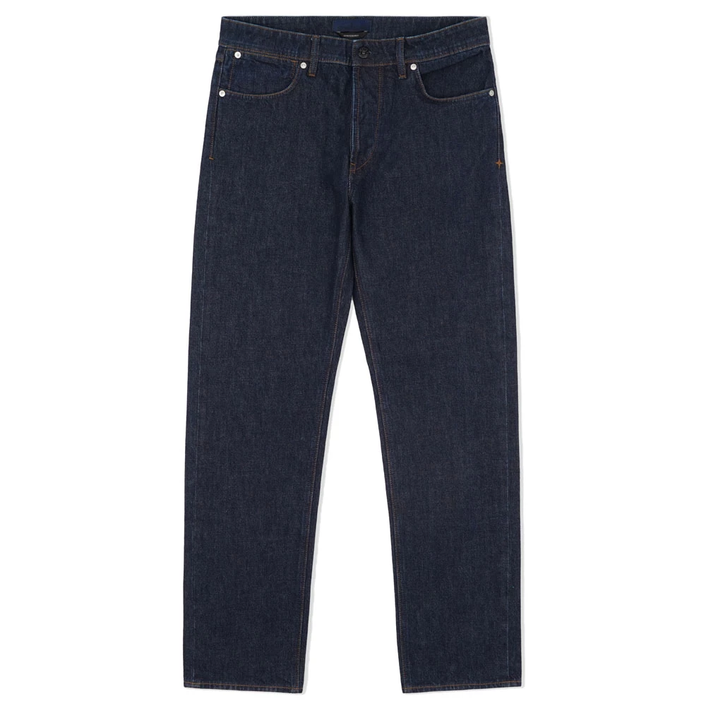 Indigo Denim-Rinsed 13.5 Oz Regular Straight
