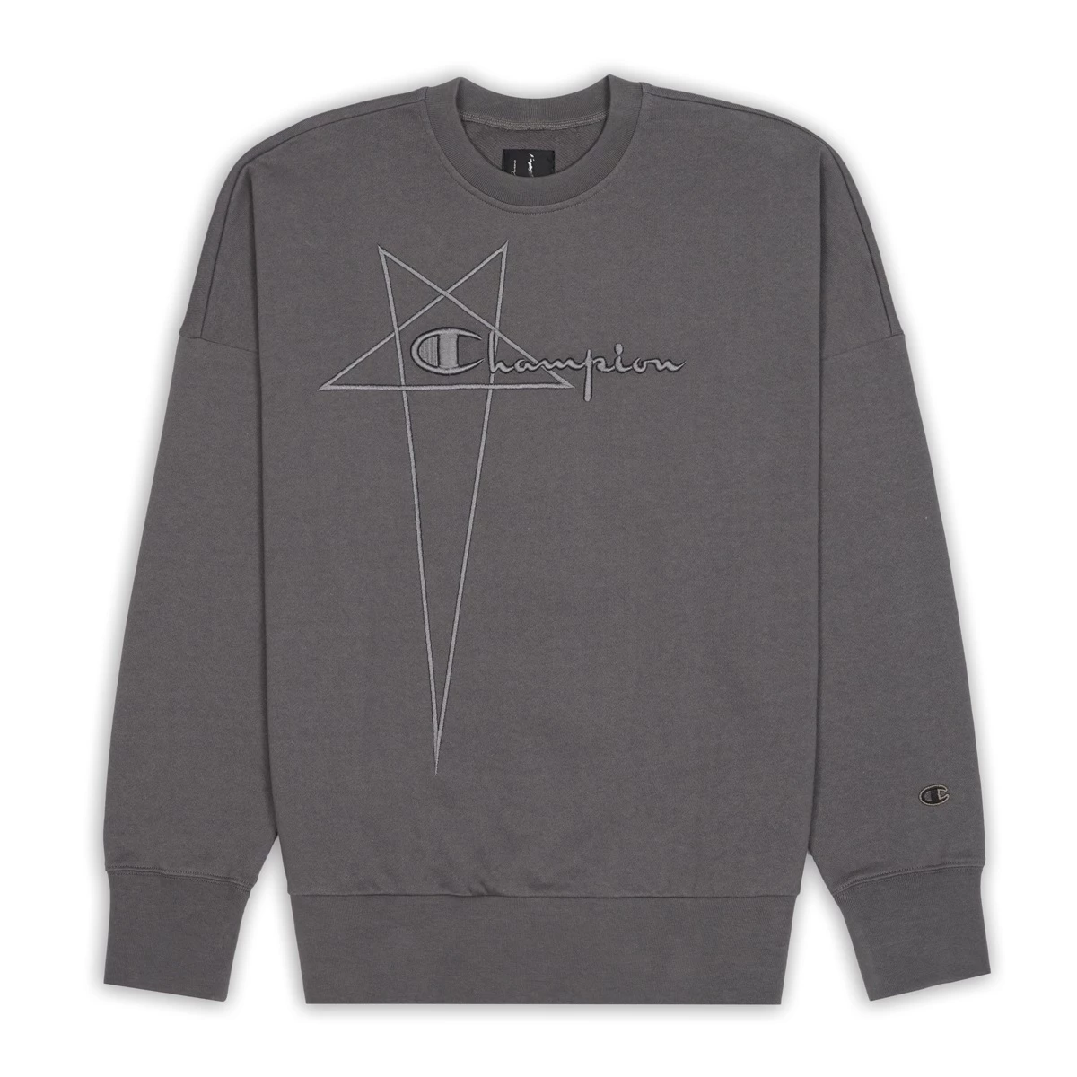 x Champion Pentagram Logo Crew Neck