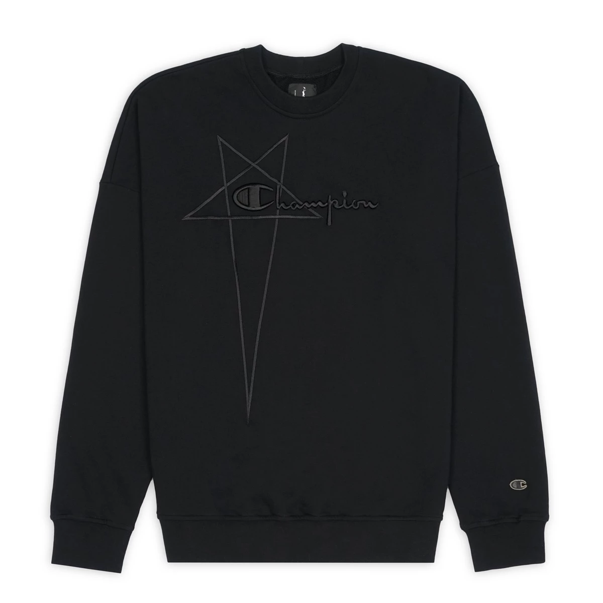 x Champion Pentagram Logo Crew Neck